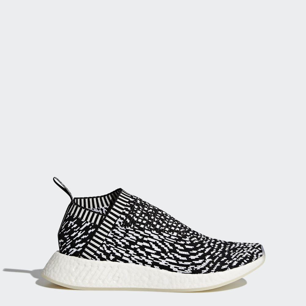 Adidas Nmd_cs2 Primeknit - Originals γυναικεια - Μαυρα/Ασπρα,Μέγεθος: EU 36 – 54 2/3 (848RJMSI)